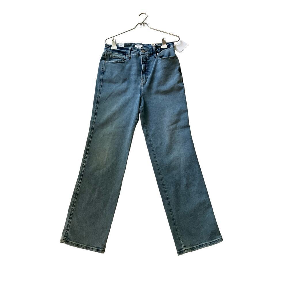 Good American Good Curve straight jeans 12/31